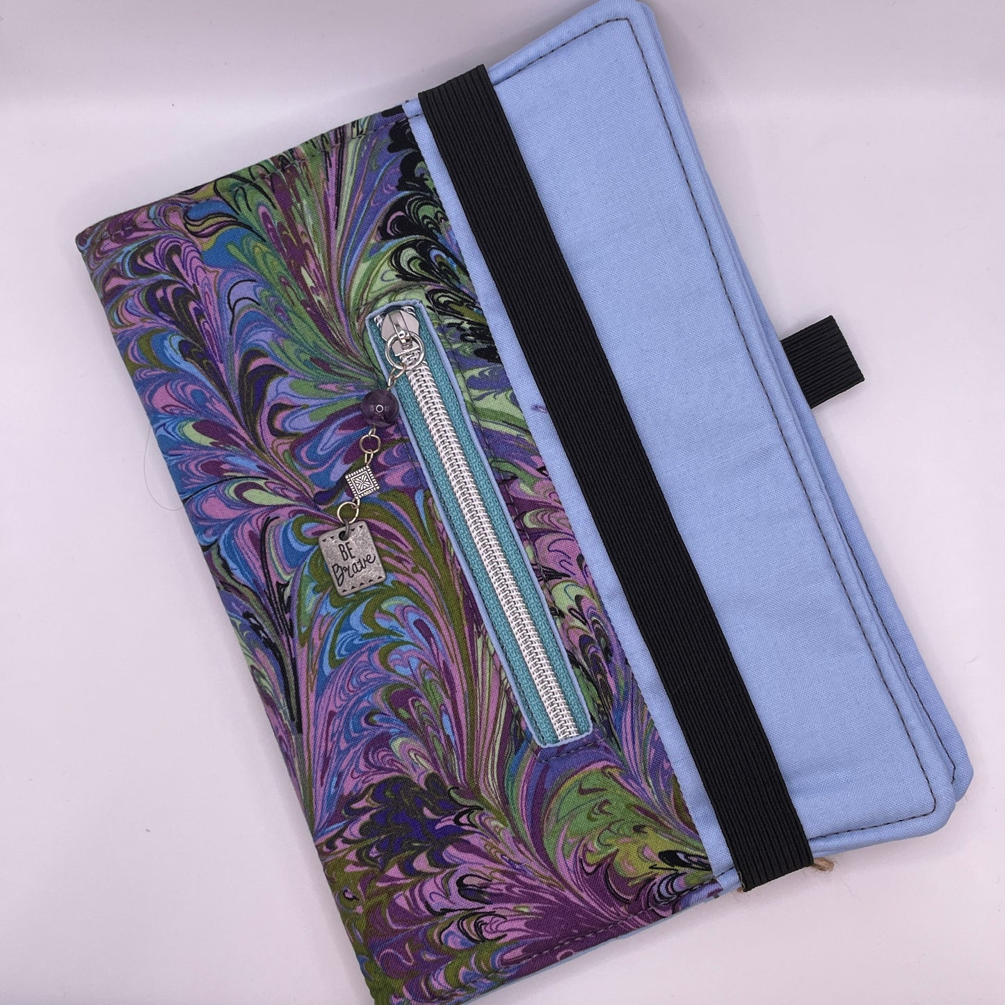 Cotton A5 Journal Covers with Zipper Pocket