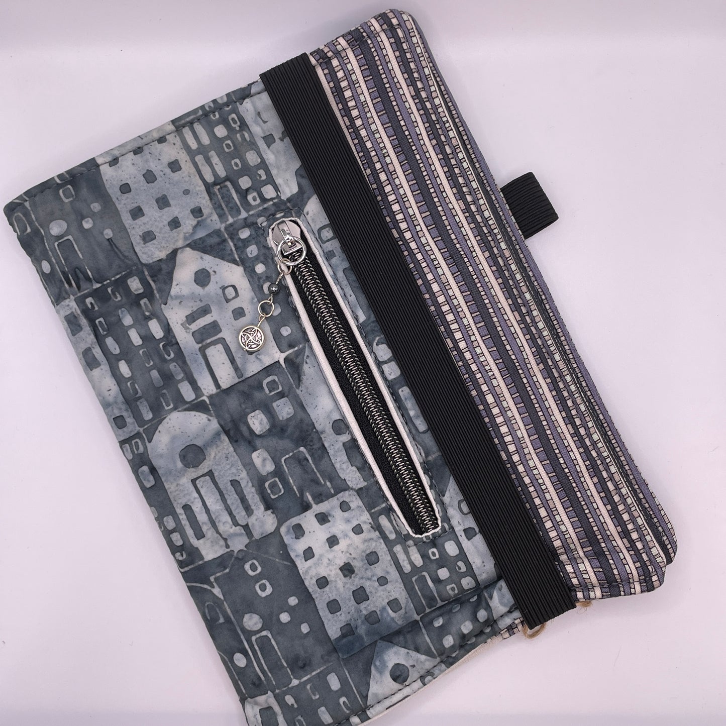 Cotton A5 Journal Covers with Zipper Pocket