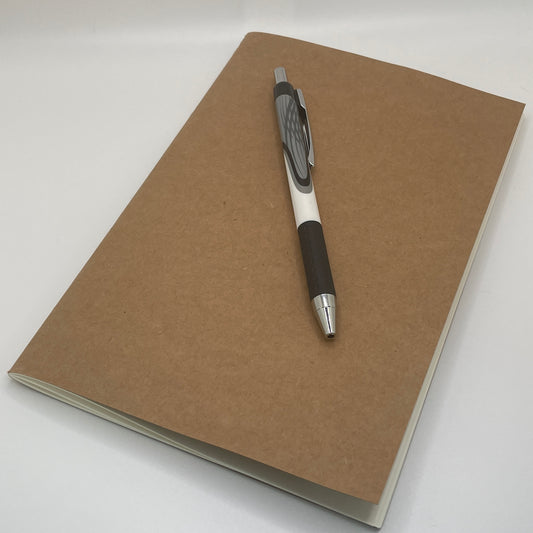 Small Blank Notebook & Pen